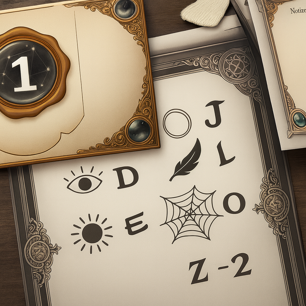 Die Zauberschule - Escape Room zum Ausdrucken