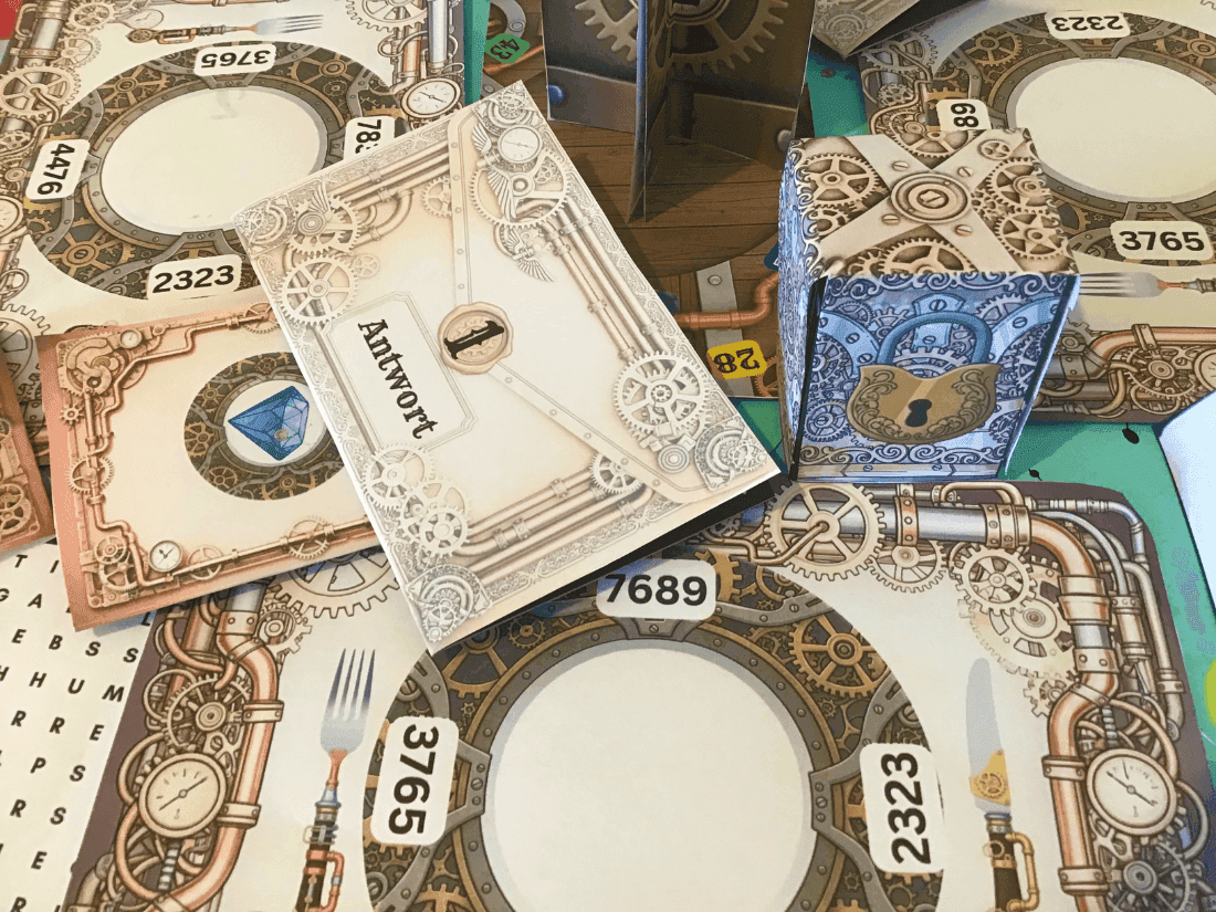 Sherlock Holmes & das geheimnissvolle Schloss - Escape Room zum Ausdrucken