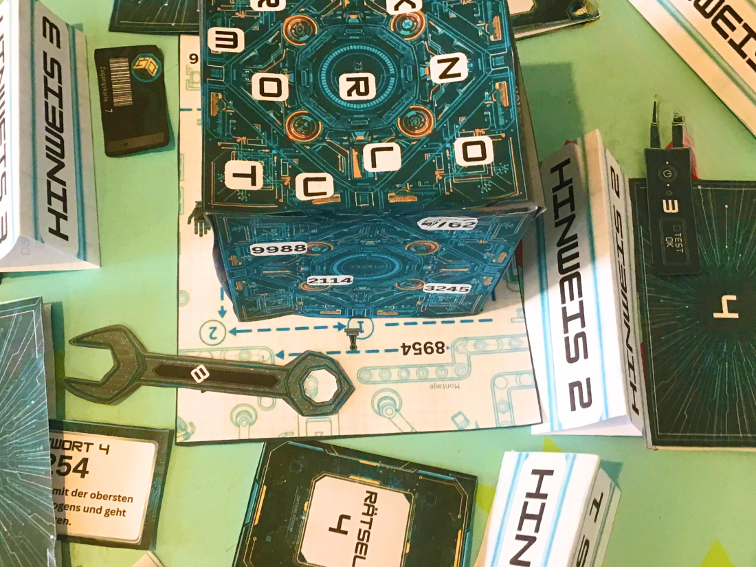 Countdown Bombenentschärfung - Escape Room zum Ausdrucken