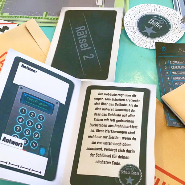 Agenten-Alarm! - Escape Room zum Ausdrucken