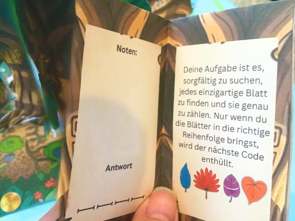 Herz des Dschungels - Escape Room zum Ausdrucken