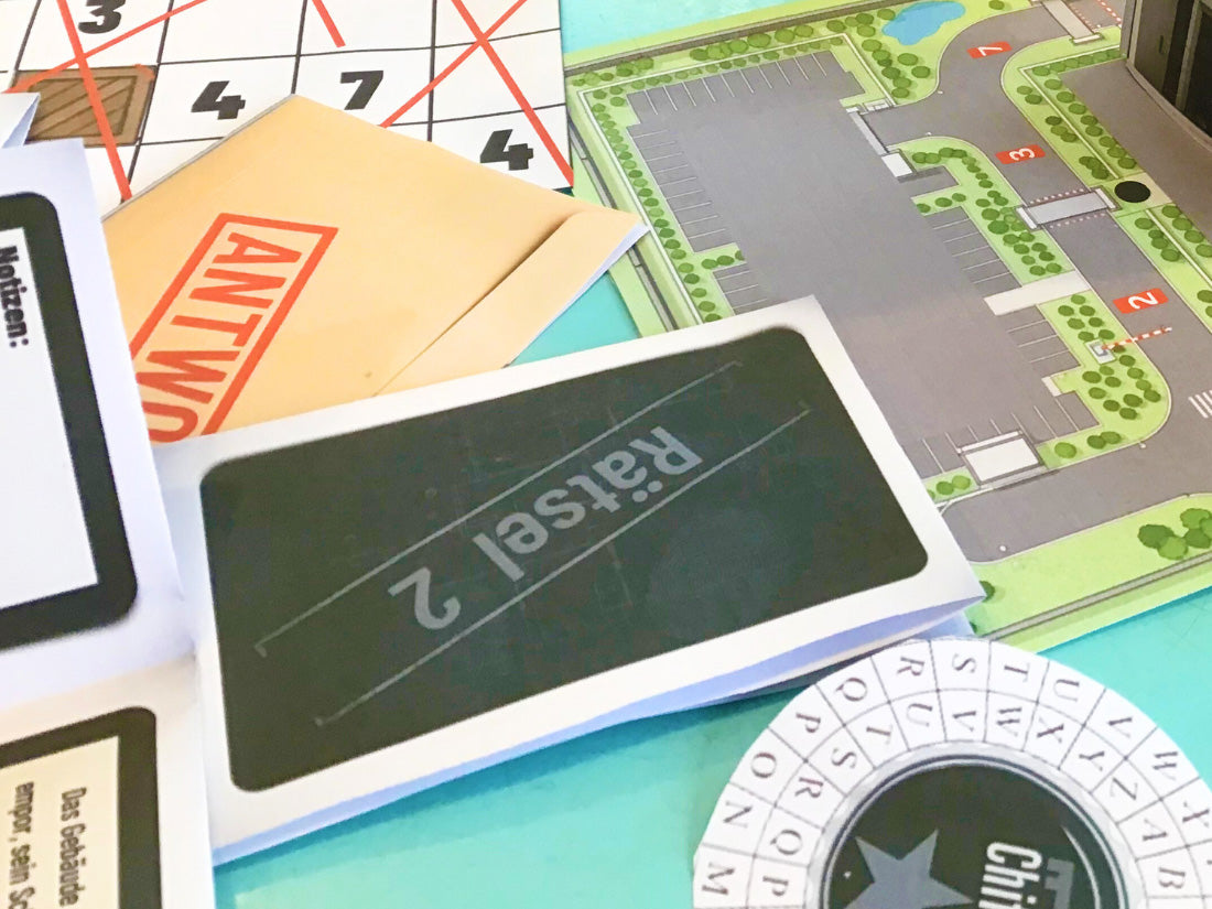 Agenten-Alarm! - Escape Room zum Ausdrucken