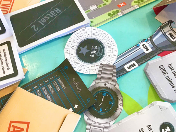 Agenten-Alarm! - Escape Room zum Ausdrucken