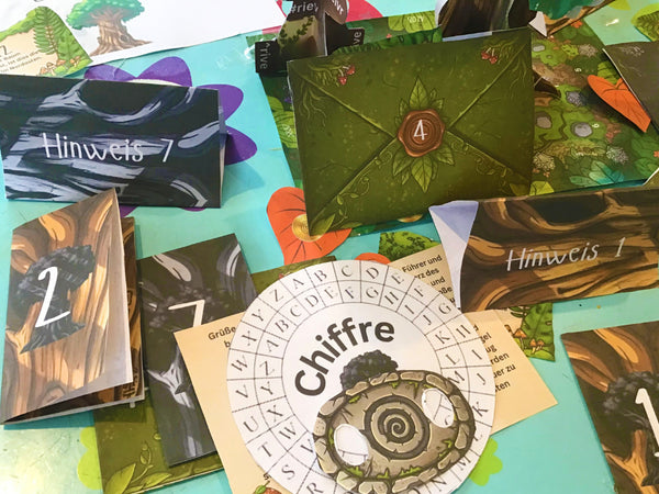 Herz des Dschungels - Escape Room zum Ausdrucken