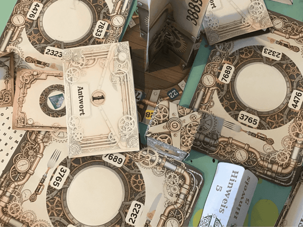 Sherlock Holmes & das geheimnissvolle Schloss - Escape Room zum Ausdrucken