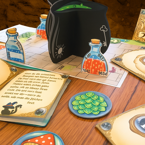 Die Zauberschule - Escape Room zum Ausdrucken