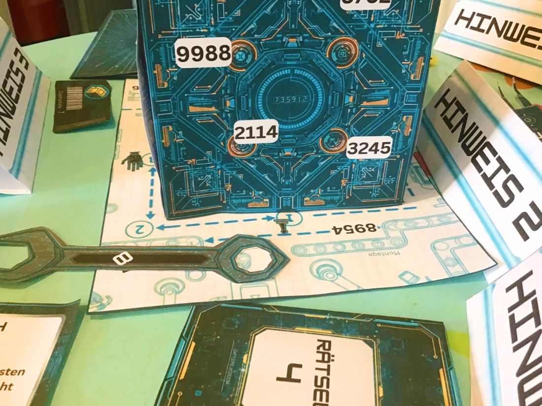 Countdown Bombenentschärfung - Escape Room zum Ausdrucken