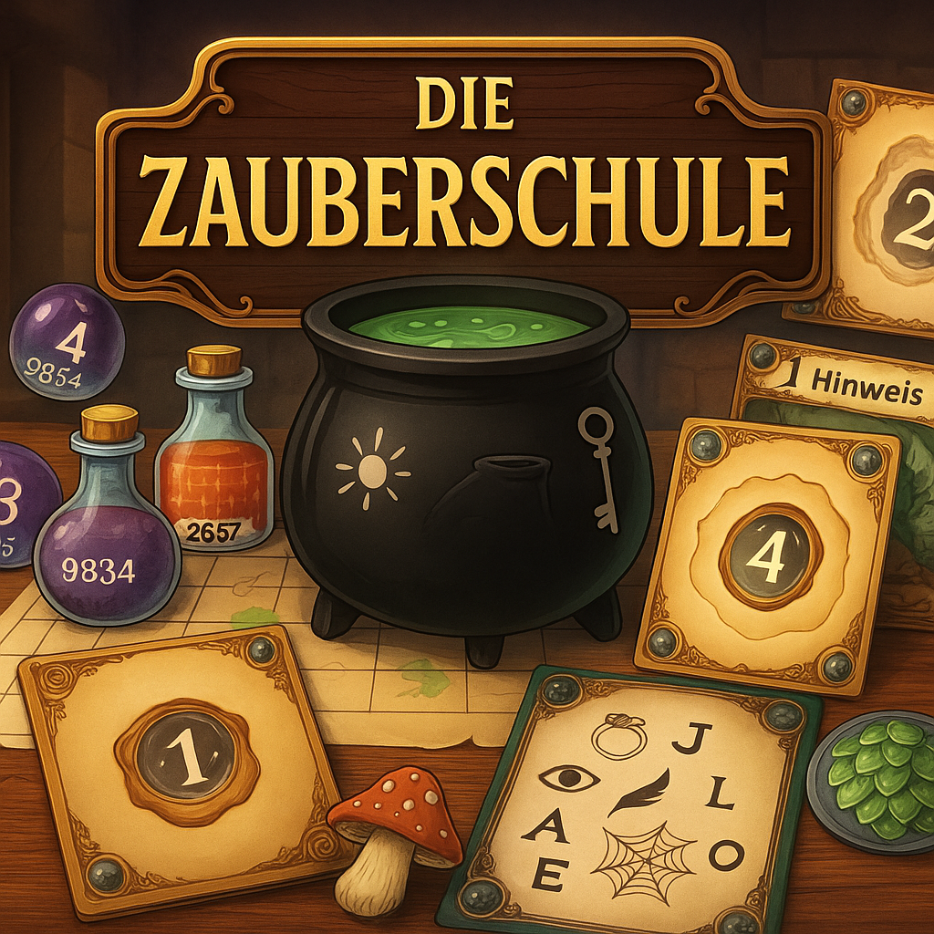 Die Zauberschule - Escape Room zum Ausdrucken